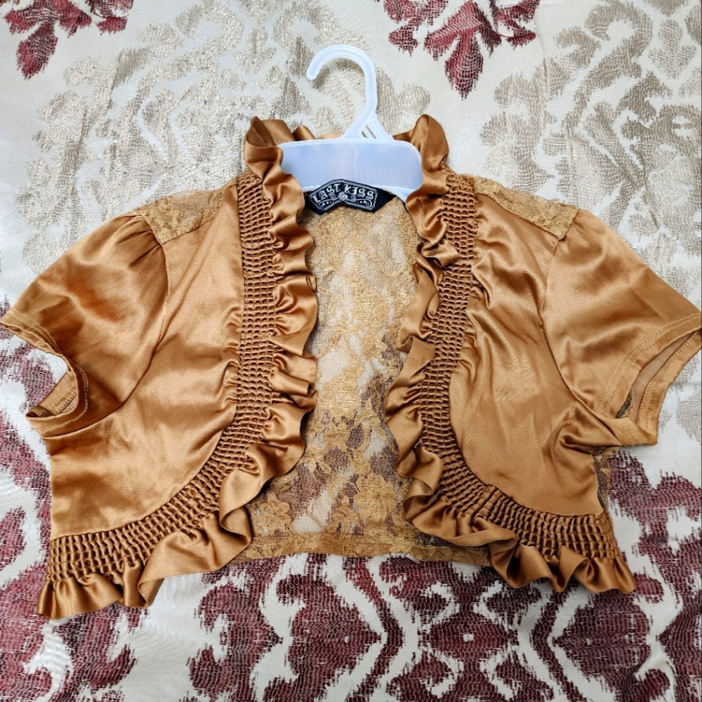 Gold blazer